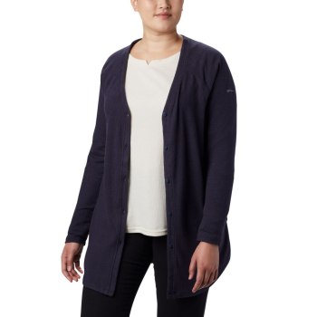 Columbia Ženske Kardigan - By the Hearth Plus Size Tamnoplave | XHFQ-08123